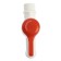 Water-brushed tap zein, with a flat red handle, pp, crane-boux, white