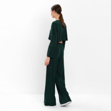 Female set (longshit, trousers) minku: Casual Collection Color Green, Rr. 42-3