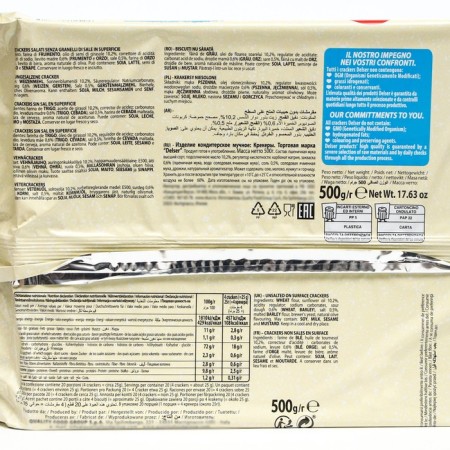 Crackers without salt 500 gr.-1