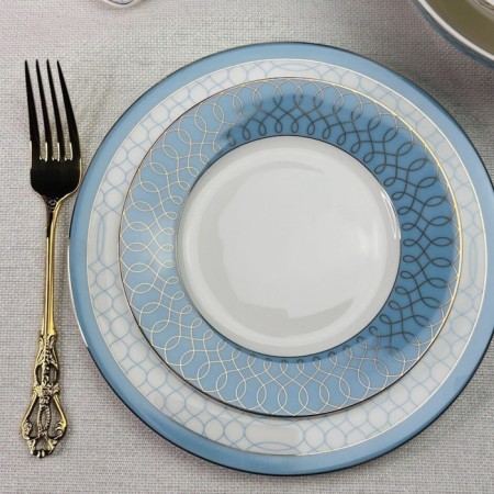 Set of lenardi plates "Tiffany", d = 16.5 cm, 6 pcs