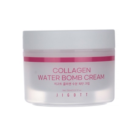 Moisturizing face with collagen Jigott Collagen Water Bomb Cream-1