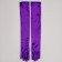 Carnival accessory - 55cm gloves, purple color