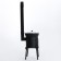 Bake under a cauldron 10 liters, with a chimney, with a door and removable legs