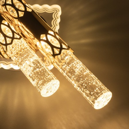Sconces "Ice" 2xled 3000k gold 37x18x10cm-4
