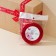 A satin tape, gift packaging, “Happy Birthday”, Krasnaya, 2 cm x 22.5 m
