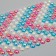 Sticker Plastic Ryza "gradient Christmas tree" 24.6x10 cm