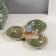 Souvenir ceramics stand "Bird in flowers. Patterns" 26x26x8.5 cm