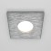Building lamp Technical DL083-01-GU10-SQ-S, GU10, 1x50 W, 84x84x29 mm, silver