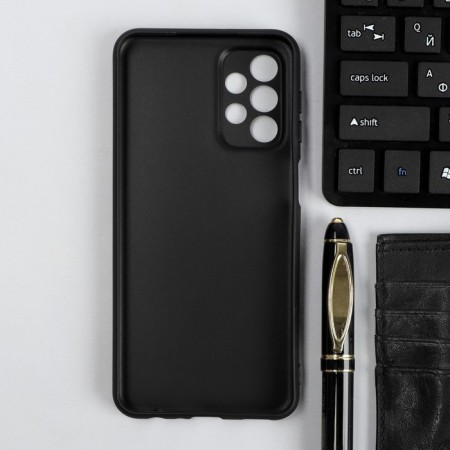 Red Line Ultimate case for Samsung Galaxy A23, silicone, black-1
