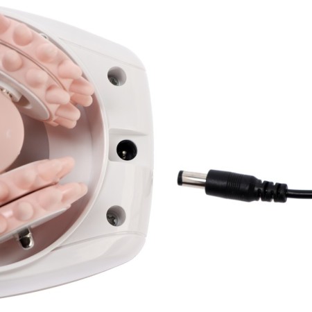 Body massage LEM-13, anti-cellulite, 2 modes, battery, 400 mAh, from USB, white-6