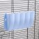 The outer hay feeder, 25 x 15.7 x 7 cm, blue