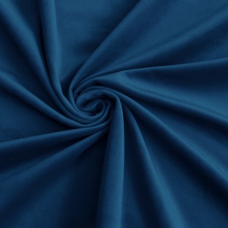 Set of curtains "Replic", size 2x145x270 cm, blue color-1