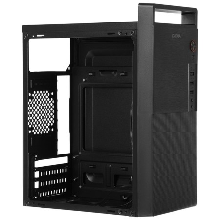 DIGMA DC-MATX101 -U2 Black Black Black BP MATX 1x80mm 2x120mm 2xusb2.0 Audio-7