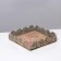 Box for confectionery with PVC lid "Bunny", 13 x 13 x 3 cm, New Year