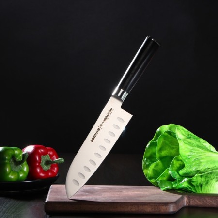 Kitchen knife Samura Mo-V, Santoku, blade 18 cm