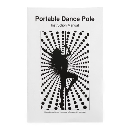 Pilon for dancing, portable pole, 3.8 m, d-4.5 cm-7