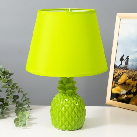 Board lamp "Pineapple" E14 40W Green 20x20x32 cm Risalux