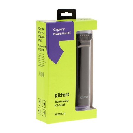 Hair Trammer KitFort KT-3103, 1 nozzle, batter-1