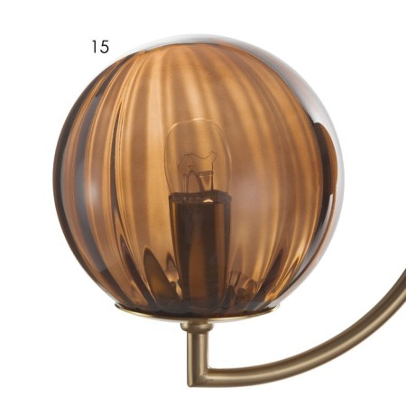 Bra "Javier" E27 40W gold-amber 22.7x15 cm-4