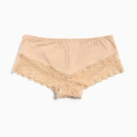 Panties women's shorts, beige color, size 46-48-7