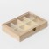 Box for storing tea bags "Ahmadabad", 8 cells, 24.8 × 18 × 4.8 cm