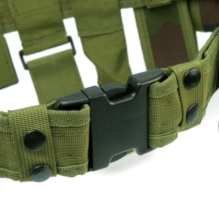 Tactical belt "Storm Tactic", with covers for hunting supplies, camouflage-3