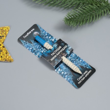 Growing gift pencils Mini "Blue spruce"-1