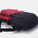 Tourist backpack with extension, 7 liters, external pocket, black/red color