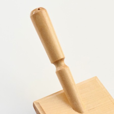 Brush - wooden packet with drops and frame, base 70 x 50 mm-3