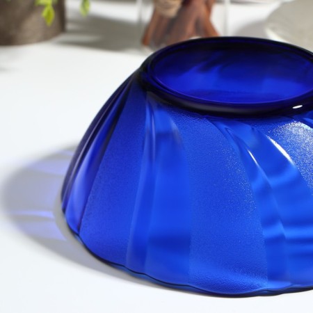 SEAA Brim, d = 19 cm, glass, blue color-1