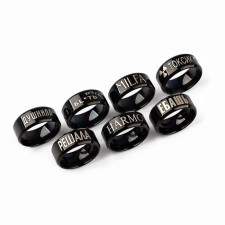 Engraving rings, mix 1.6 cm, 18+