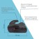 Autocry Ottor Booster Kroshka I'm Strong, group 3, 22-36 kg, (6-12 years old) gray