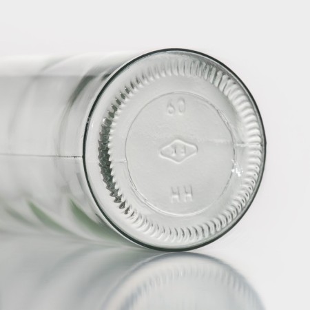 A glass bottle in the case of the rattan, 500 ml, h = 22 cm-6