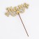 Topper wooden "mother" Golden give beautifully 14.3x5.7 cm