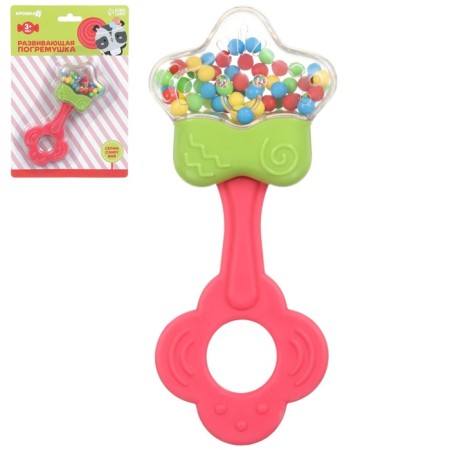 The rattle of "Sweets: Star", with elastic elements, Broke I