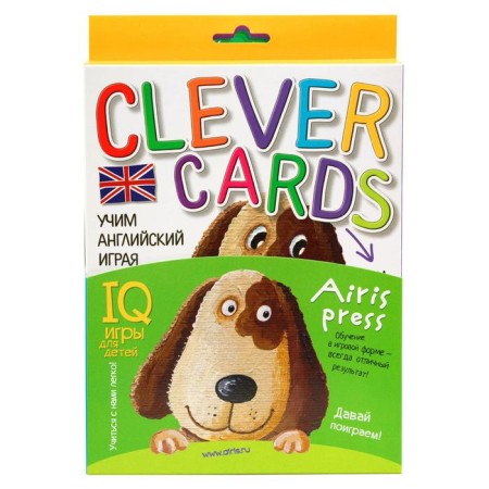 Learning English playing. Level 3. (Set of cards+book)-4