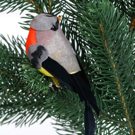 Decor Bird 12 cm "Bullfinch"-2