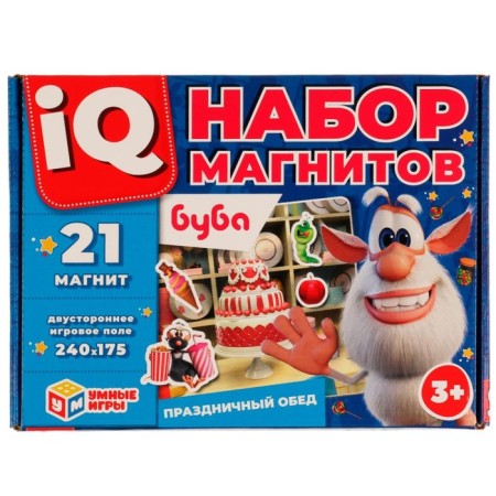IQ set of magnets "Festive lunch. Buba ", 3+