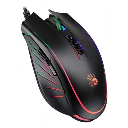 Mouse A4Tech Bloody Q81 Curve, game, wired, optical, 6200 dpi, USB, black