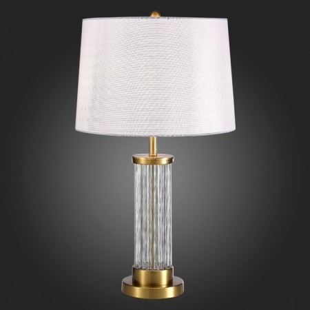 ST LUCE bedside lamp. SL1003.304.01. Corsi. 1x40 watts, E27, 38x38x63 cm, brass color-4
