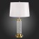 ST LUCE bedside lamp. SL1003.304.01. Corsi. 1x40 watts, E27, 38x38x63 cm, brass color