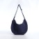 Youth bag with zipper, dark blue color