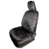 SkyWay seats with heated, velor, 12 V, 116x56 cm, 2.5-3 a, black, S02202005