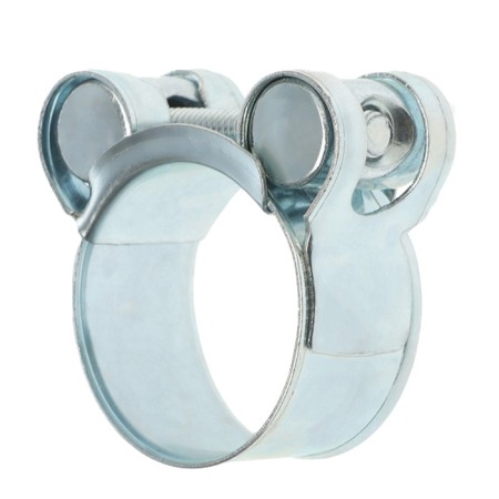 The clamp zein English, diameter 26-28 mm, width 18 mm, galvanized-8