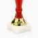 Cup 152, award figure, gold, stand stone, 18.5 x 8 x 6 cm.