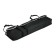 Organizer in the trunk of the car, fabric Oxford, 90 × 25 × 12 cm, black