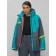 Ski suit female, size 58, green color