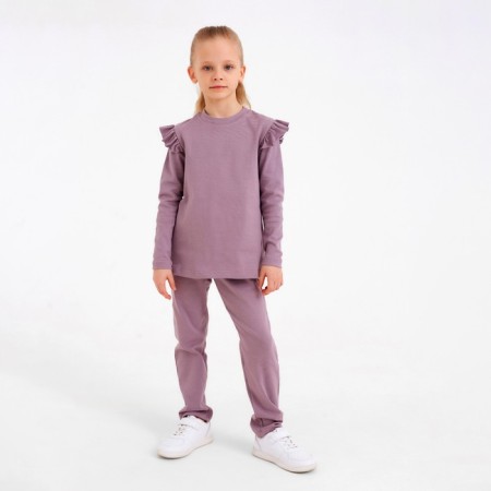 Kit for children (jumper, trousers) minku: casual collection lemesis color, height 104