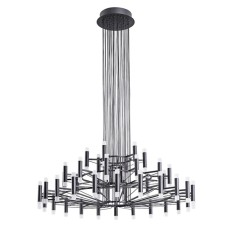 Suspended chandelier Arte Lamp Empire A2482SP-84BK, LED, 252 W, 100x100x40 cm, 12600 lm, black