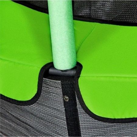 Batut with a protective gap Perfetto Sport 5 ", D = 140 cm, green color-3